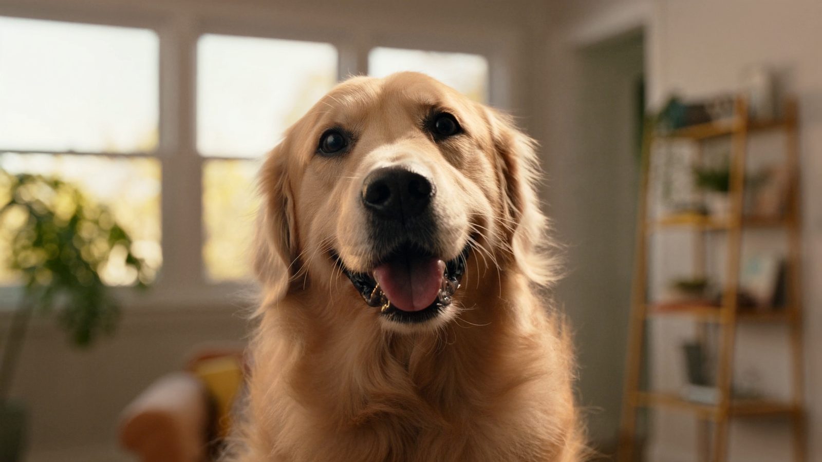 Pienso golden retriever pelo brillante