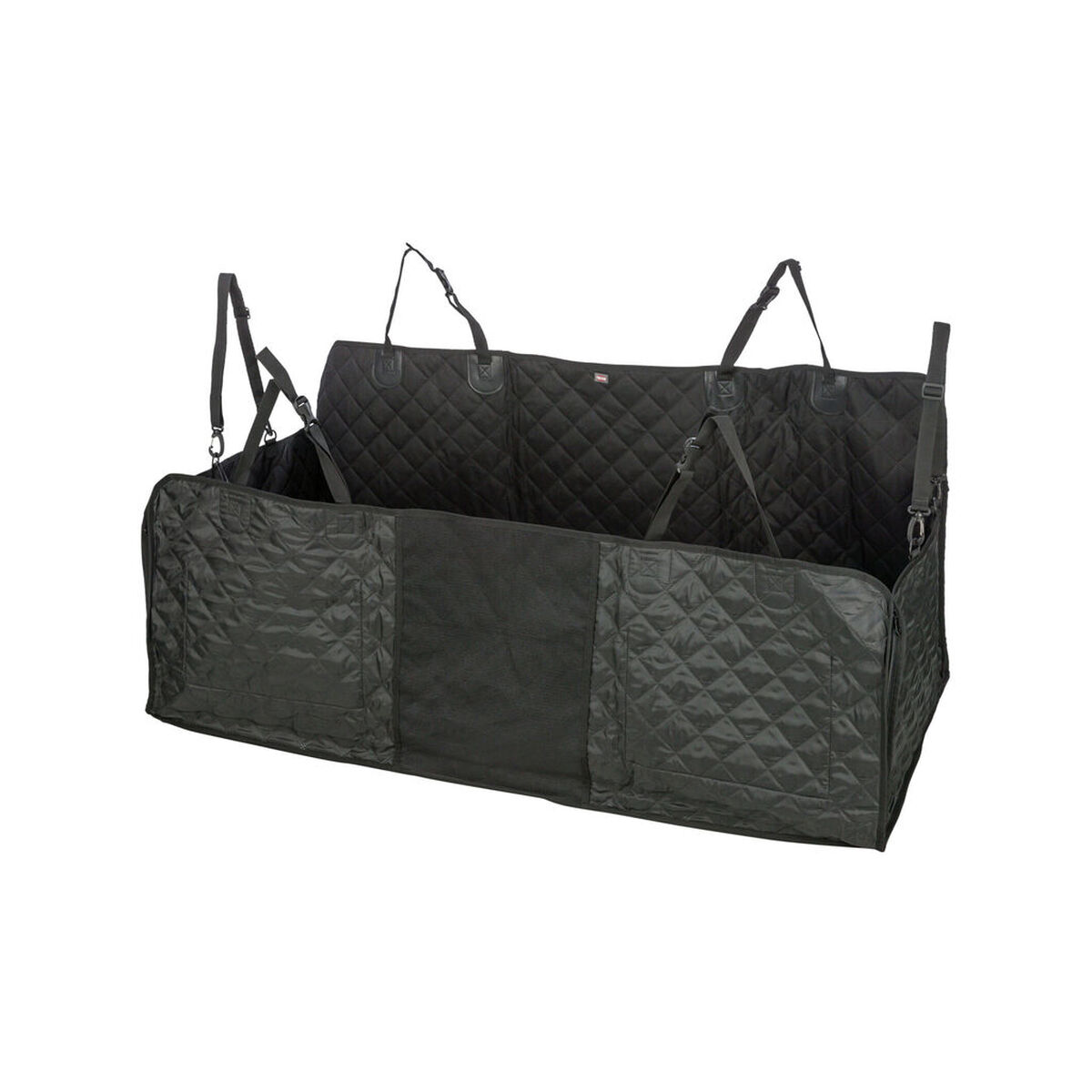Funda protectora de coche para mascotas Trixie en color negro, 164 x 161 cm